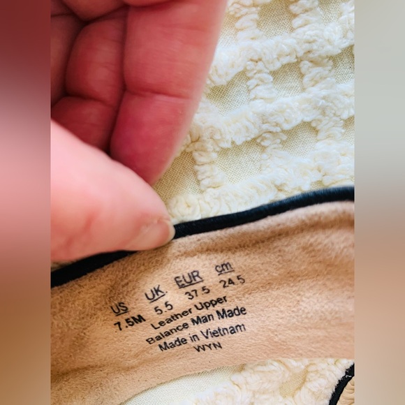 Naturalizer black leather strap sandals - 7.5 - Picture 4 of 5